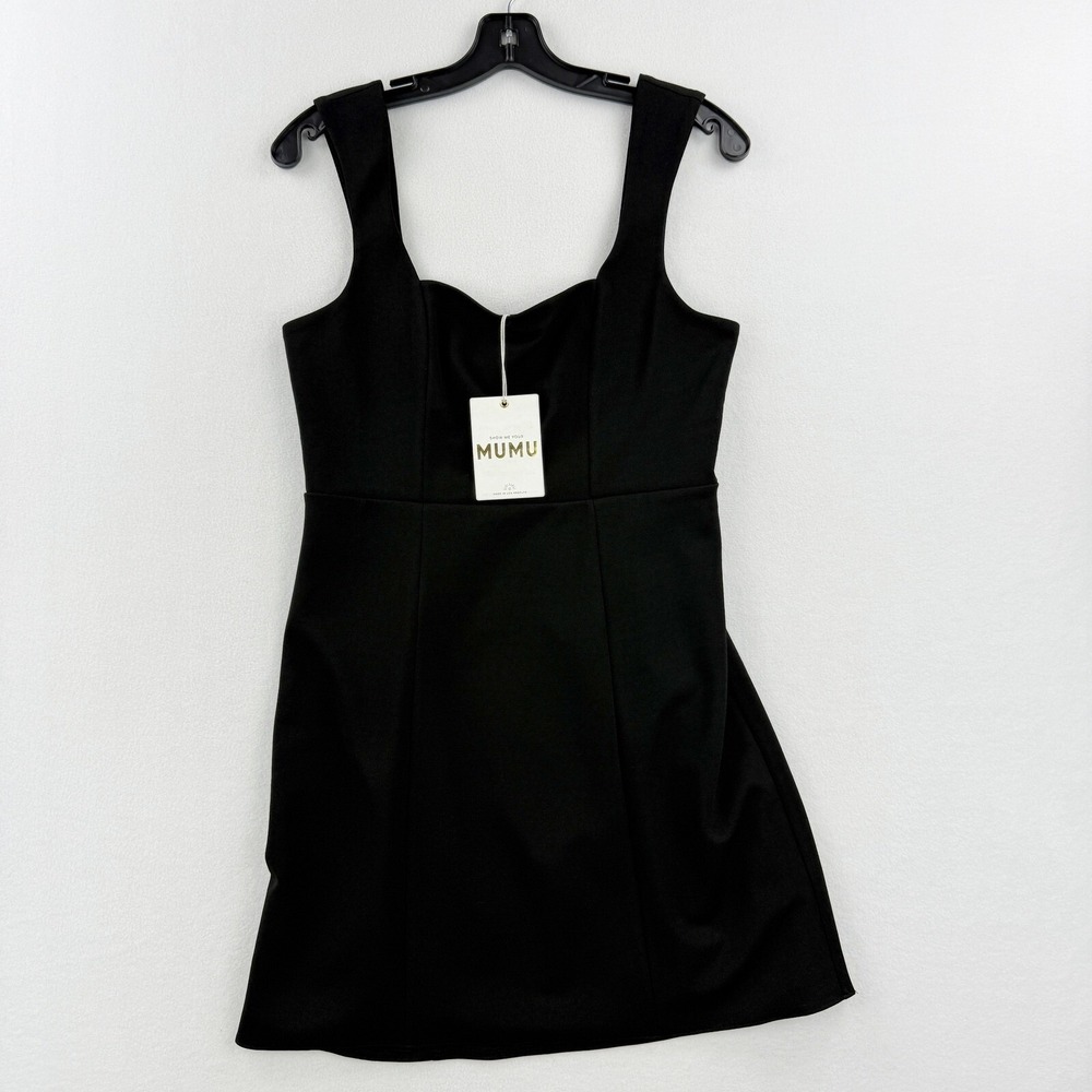 Show Me Your Mumu Size‎ M Black Mini Sleeveless Dress Womens NWT